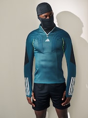 adidas Teal Blue Tiro 23 Competition Winterized Top - Image 3 of 7