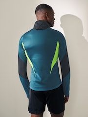 adidas Teal Blue Tiro 23 Competition Winterized Top - Image 4 of 7
