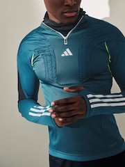 adidas Teal Blue Tiro 23 Competition Winterized Top - Image 5 of 7