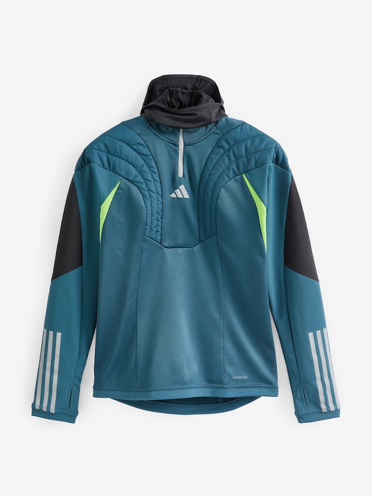 adidas Teal Blue Tiro 23 Competition Winterized Top - Image 7 of 7