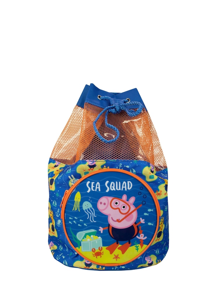 Character Blue Blue George Pig Swim Bag - Image 1 of 4
