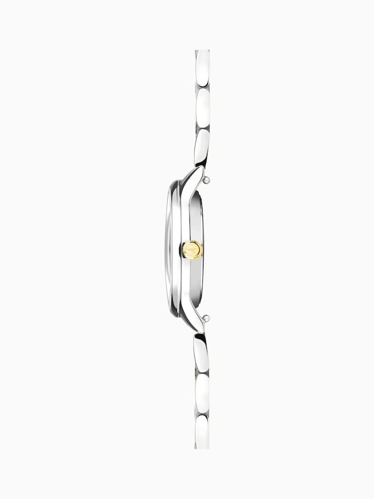 Accurist Ladies Silver Tone Dress Two Stainless Steel Bracelet 28mm Watch - Image 2 of 6