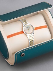 Accurist Ladies Silver Tone Dress Two Stainless Steel Bracelet 28mm Watch - Image 4 of 6