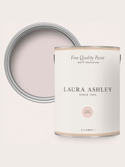 Laura Ashley Pale Blush Pink Matt Emulsion 5LT Paint - Image 3 of 4