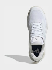 adidas White Crazyquick Lightstrike Padel Shoes - Image 5 of 9