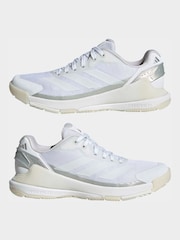 adidas White Crazyquick Lightstrike Padel Shoes - Image 7 of 9