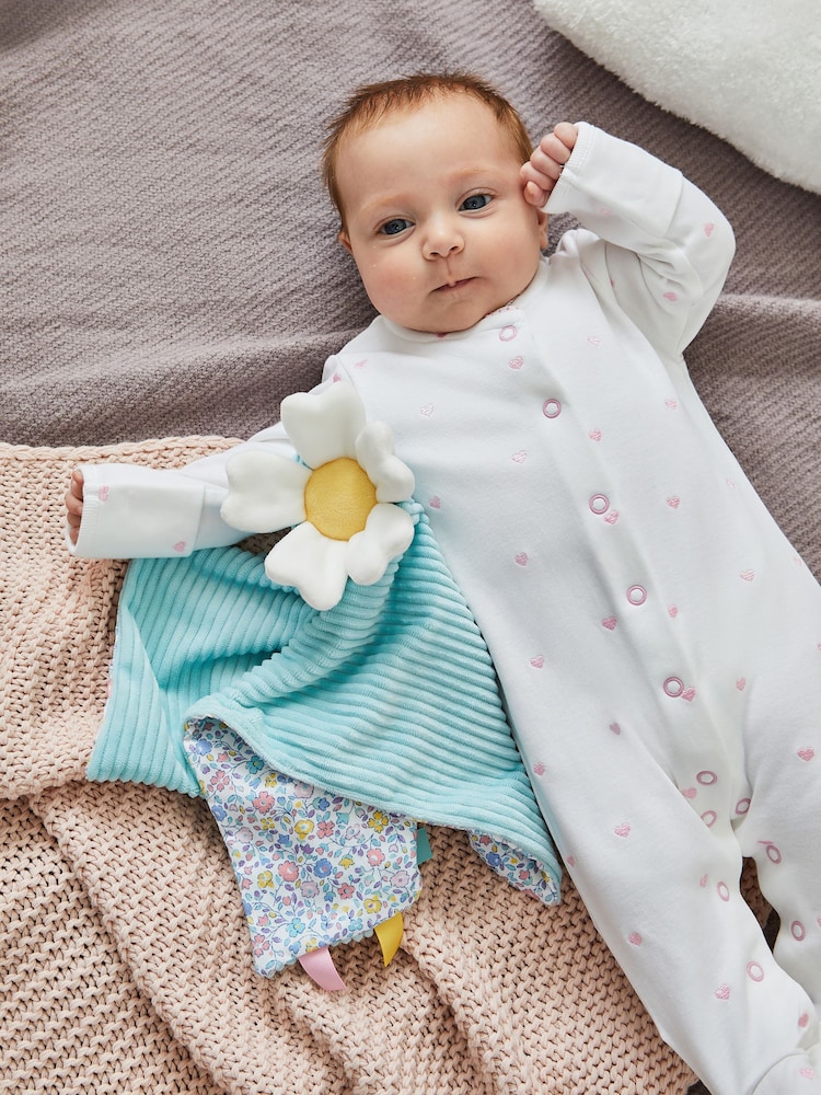 JoJo Maman Bébé Flower Breton Duck Comforter - Image 3 of 4