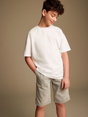 siva - Bermuda denim kratke hlače (3-16yrs) - Slika 2 iz 6