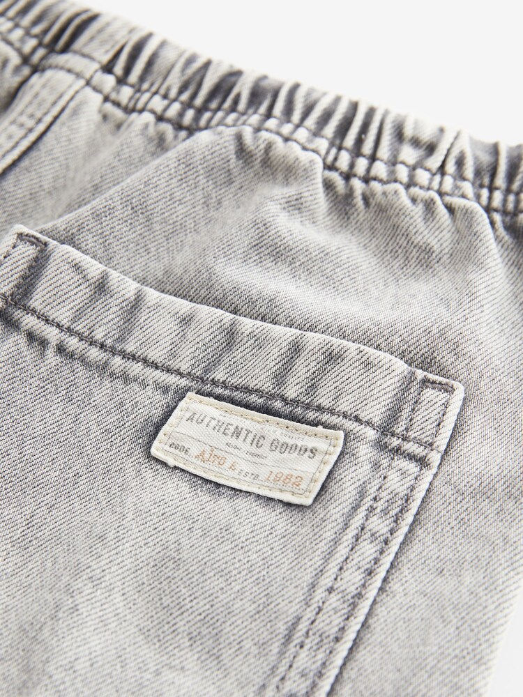 Grey Bermuda Denim Shorts (3-16yrs) - Image 5 of 5