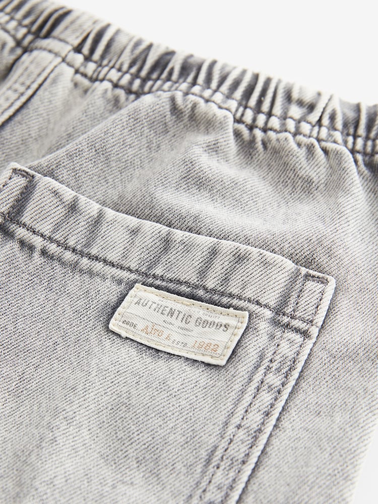 Grey Bermuda Denim Shorts (3-16yrs) - Image 6 of 6 Grey Bermuda Denim Shorts (3-16yrs) - Image 6 of 6