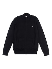 U.S. Polo Assn. Black Knitted Mens Cardigan - Image 6 of 8