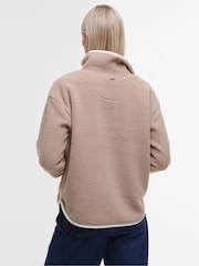 Barbour® Beige Beige Mersea 100% Cotton Sherpa Fleece - Image 2 of 7