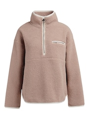 Barbour® Beige Beige Mersea 100% Cotton Sherpa Fleece - Image 7 of 7