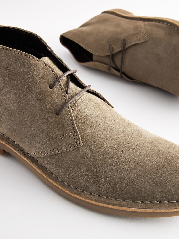 Grey Desert Boots - Image 5 of 5
