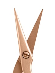 Tweezerman Pink Rose Gold Brow Shaping Scissors and Brush Set - Image 5 of 7