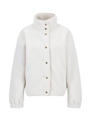 Barbour® Cream Cream Violetta Button Up 100% Cotton Fleece - Image 7 of 7