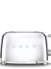 Smeg Silver (Metal) 2 Slice Toaster - Image 1 of 4