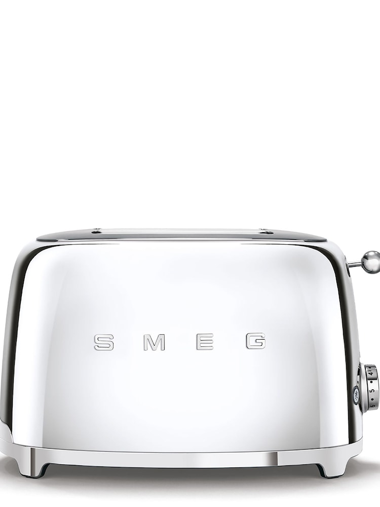 Smeg Silver (Metal) 2 Slice Toaster - Image 1 of 4
