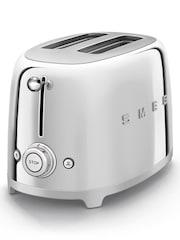 Smeg Silver (Metal) 2 Slice Toaster - Image 2 of 4