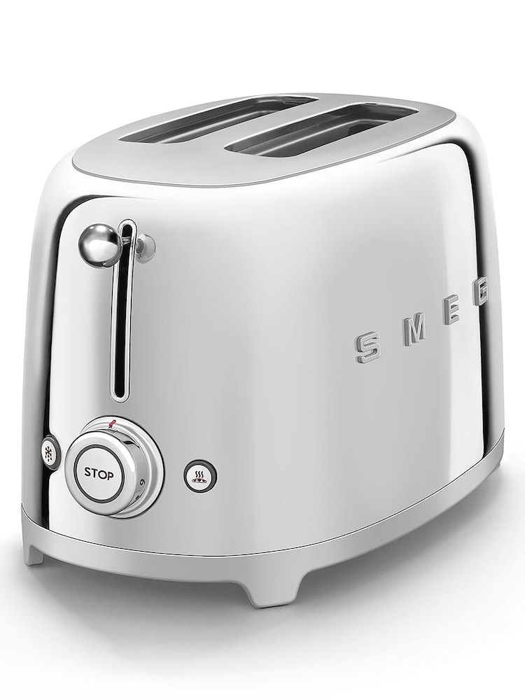 Smeg Silver (Metal) 2 Slice Toaster - Image 2 of 4