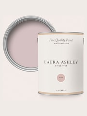 Laura Ashley Blush Pink Matt Emulsion 5LT Paint - Image 3 of 4