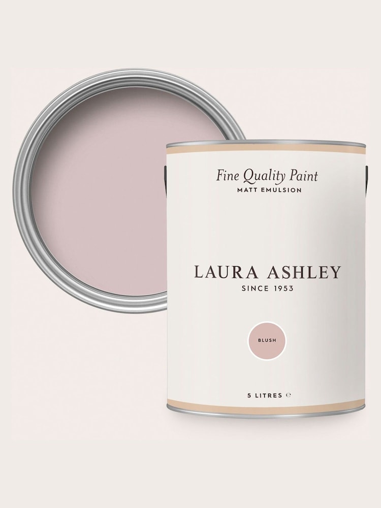 Laura Ashley Blush Pink Matt Emulsion 5LT Paint - Image 1 of 1