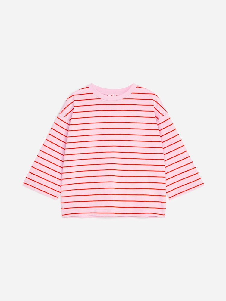 ARKET Pink Long-Sleeved T-Shirt - Image 1 of 3