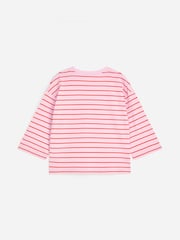 ARKET Pink Long-Sleeved T-Shirt - Image 2 of 3