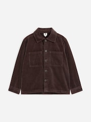 ARKET Brown Corduroy Overshirt - Image 1 of 3