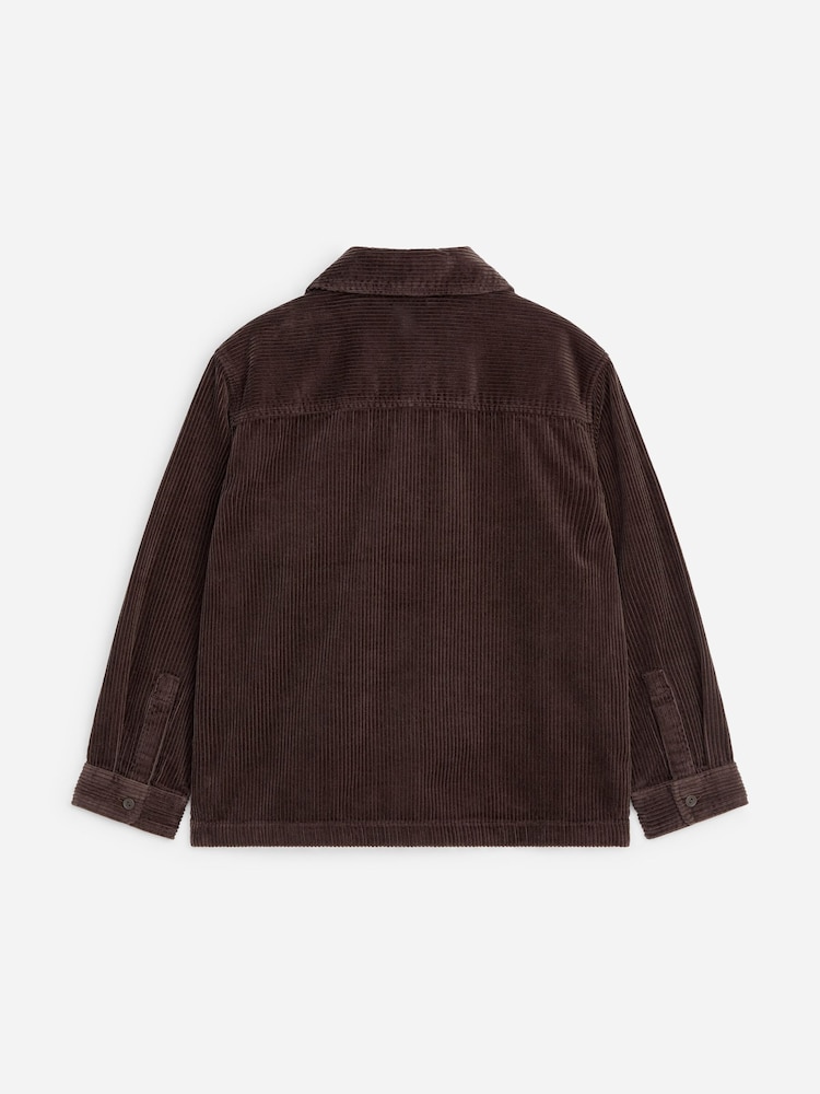 ARKET Brown Corduroy Overshirt - Image 2 of 3
