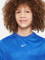 Nike Royal Blue Multi Dri-FIT Short Sleeve T-Shirt - Image 6 of 7