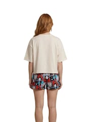 Vanilla Underground Red/Black Wallace And Gromit Short Sleeve Short Leg Pyjama Set - Image 2 of 8