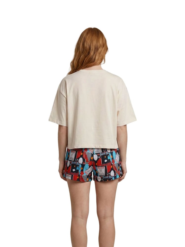 Vanilla Underground Red/Black Wallace And Gromit Short Sleeve Short Leg Pyjama Set - Image 2 of 8 Vanilla Underground Red/Black Wallace And Gromit Short Sleeve Short Leg Pyjama Set - Image 2 of 8
