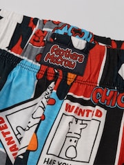 Vanilla Underground Red/Black Wallace And Gromit Short Sleeve Short Leg Pyjama Set - Image 6 of 8