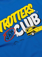 Vanilla Underground Blue Only Fools And Horses Trotters Club Short Sleeve Short Leg Pyjama Set - Image 6 of 8