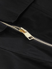Black Zip Front Corset Top - Image 6 of 6