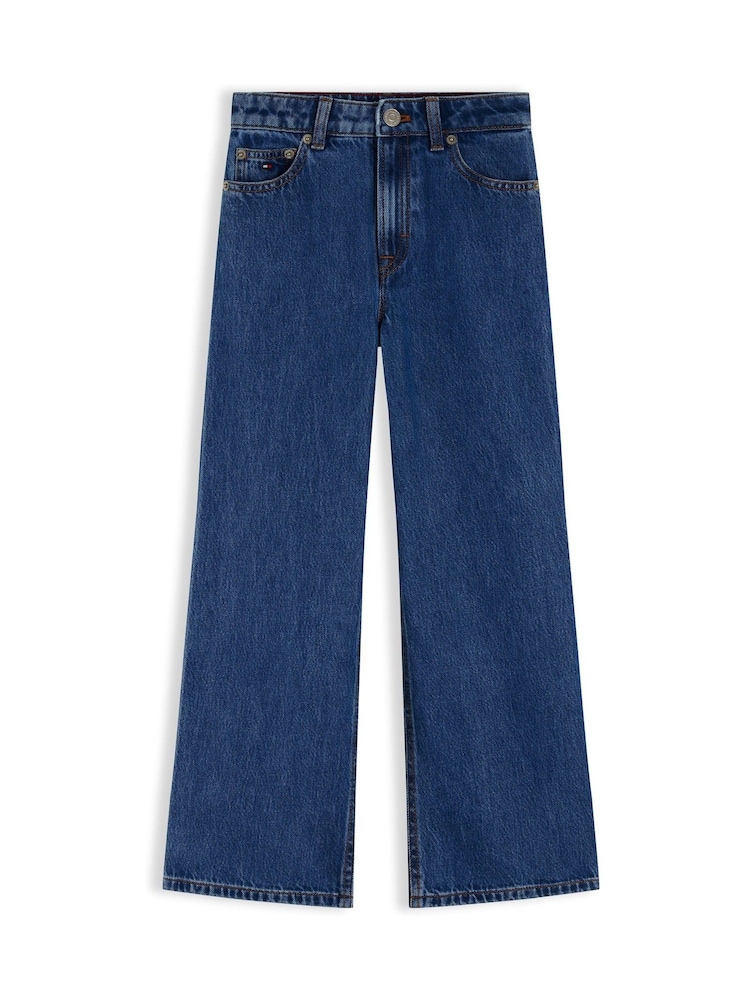 Tommy Hilfiger Blue Mabel High Rise Wide Leg Jeans - Image 1 of 1 Tommy Hilfiger Blue Mabel High Rise Wide Leg Jeans - Image 1 of 1