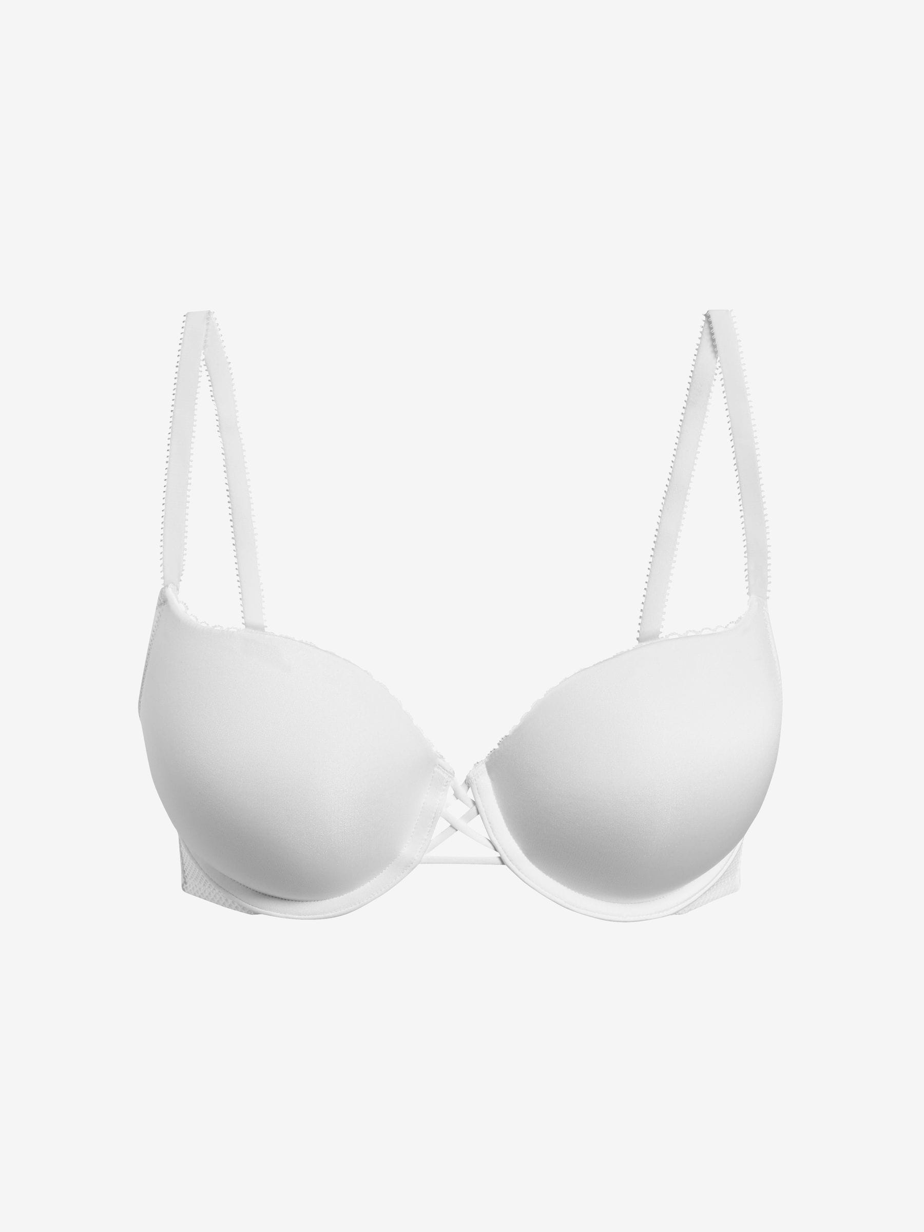 Buy White Push Up Triple Boost Plunge Bra from the Next UK online shop