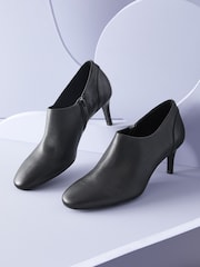 Schwarzes Leder - Forever Comfort® Motionflex Town Schuhe mit Stilettoabsatz - Bild 3 von 7
