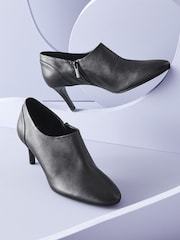 Schwarzes Leder - Forever Comfort® Motionflex Town Schuhe mit Stilettoabsatz - Bild 4 von 7
