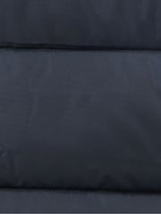 Barbour® Navy 100% Cotton Midhurst Baffle Quilt Faux Fur Trim Hood Coat - Image 9 of 11