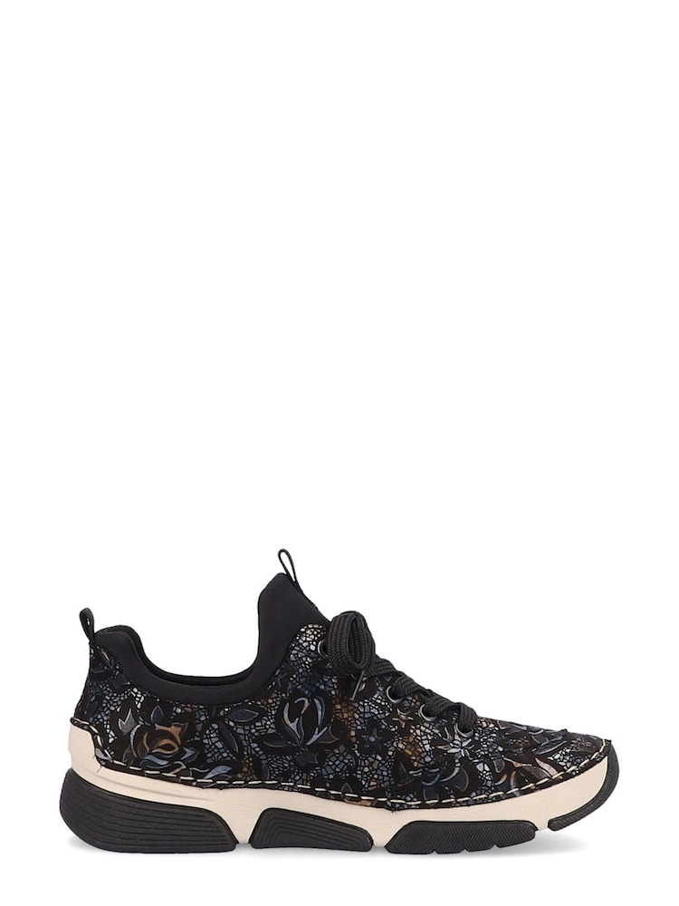 Rieker Womens Blue Elasticated Shoes - Image 1 of 10