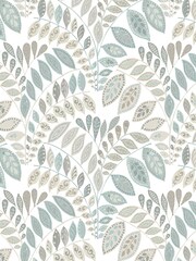 A Street Grey/Green Floral Wallpaper - Image 3 of 3
