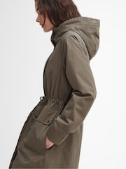 Barbour® Green Bowlees 100% Cotton Waterproof Jacket - Image 5 of 8