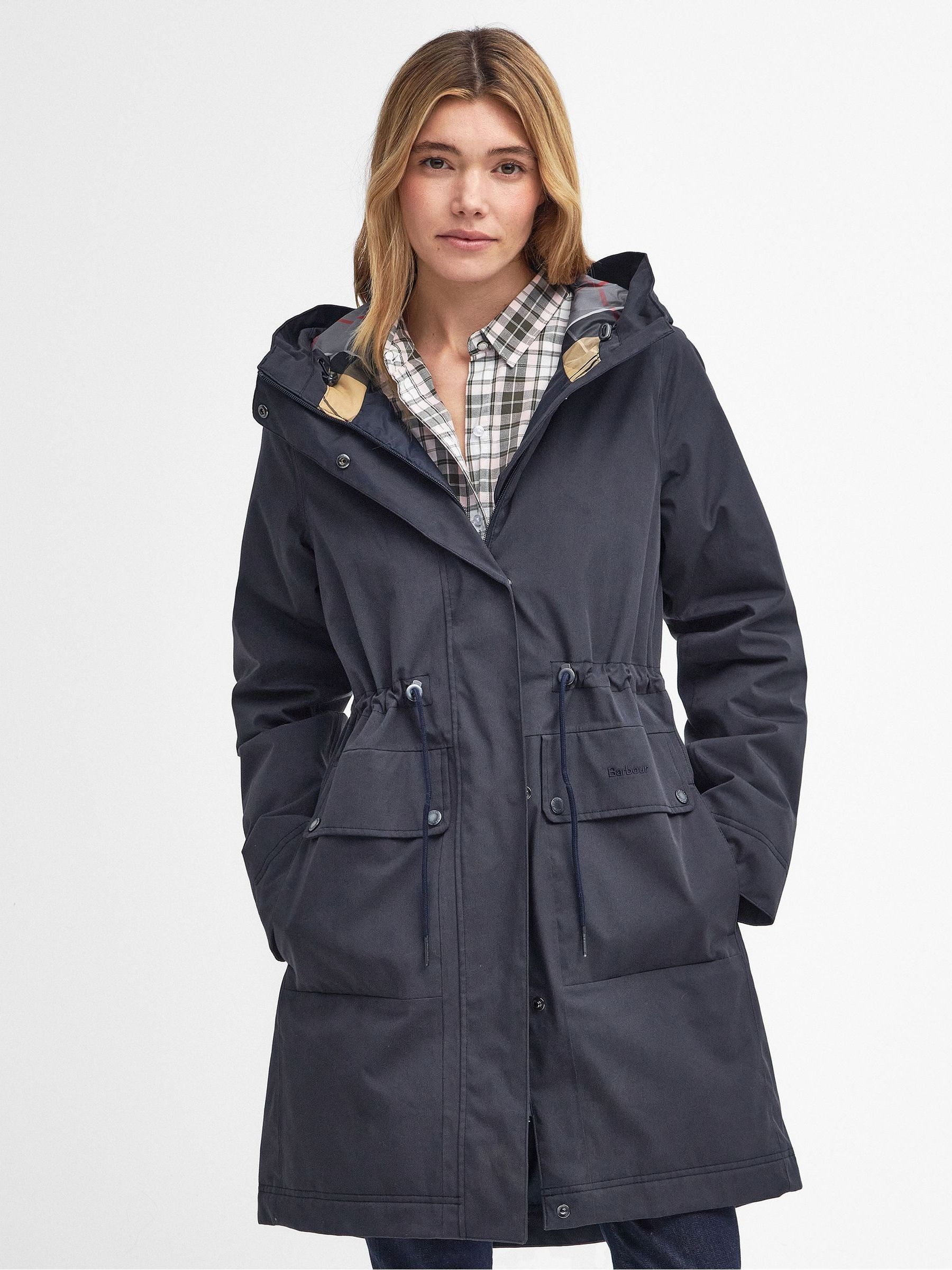 Buy Barbour Navy Bowlees 100 Cotton Waterproof Jacket from Next Germany