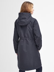Barbour® Navy Bowlees 100% Cotton Waterproof Jacket - Image 2 of 5