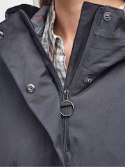 Barbour® Navy Bowlees 100% Cotton Waterproof Jacket - Image 5 of 5