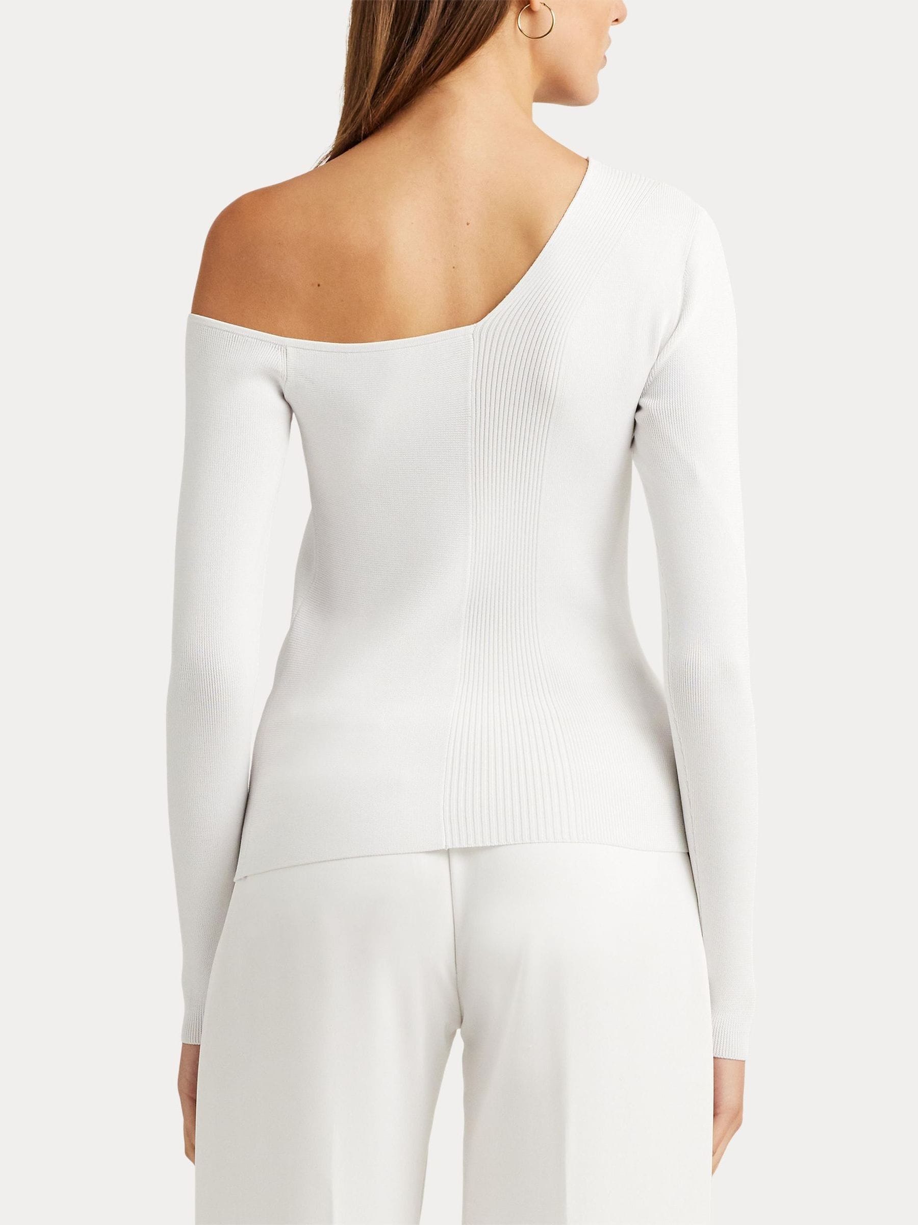 shoulder cut knit dress – louren store