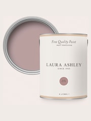 Laura Ashley Dark Blush Pink Matt Emulsion 5LT Paint - Image 3 of 4