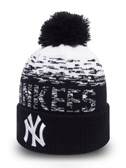 New Era® New York Yankees Bobble Blue Cuff Beanie Hat - Image 1 of 1
